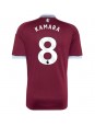 Moški Nogometna dresi replika Aston Villa Boubacar Kamara #8 Domači 2026-27 Kratek rokav Moški Nogometna dresi replika Aston Villa Boubacar Kamara #8 Domači 2026-27 Kratek rokav